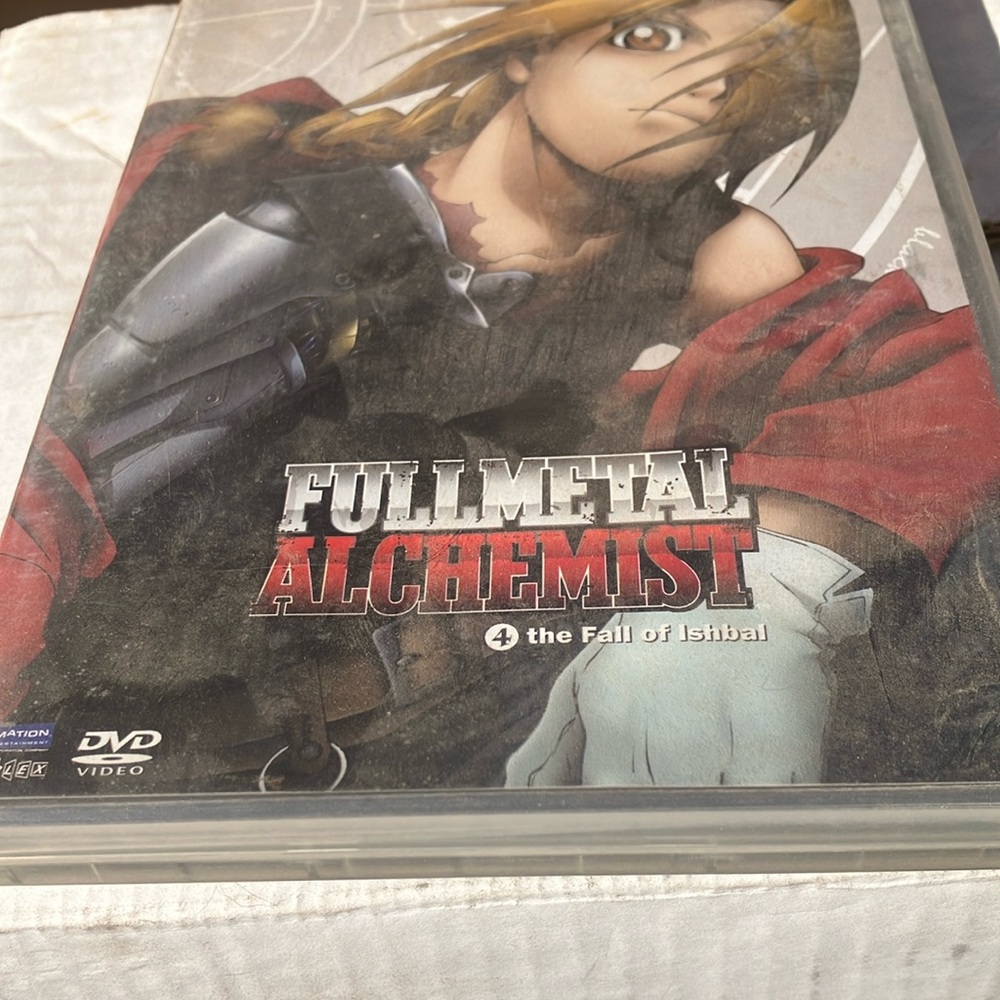 Full metal alchemist the fall of ishtal dvd